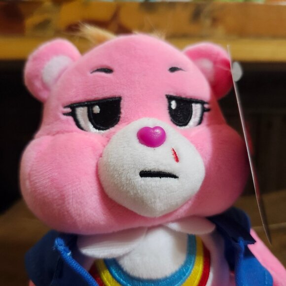 Care Bears × Stranger Things Fun Size Plush 9" Cheer Bear Eleven Limited Edition - Picture 2 of 9